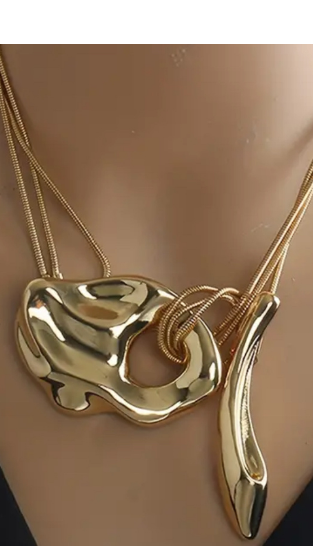 Golden Knot Necklace